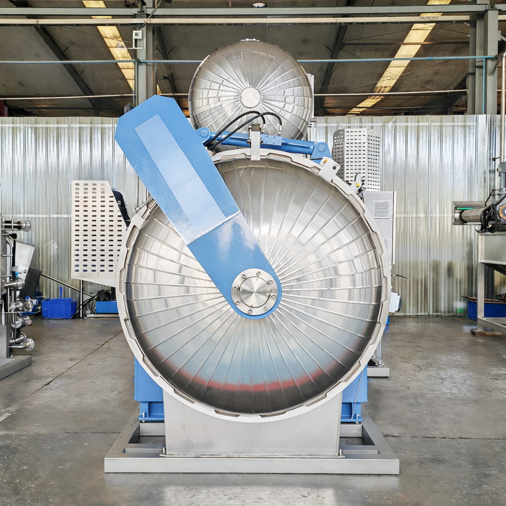 Instant Bird's Nest Rotary Retort Autoclave