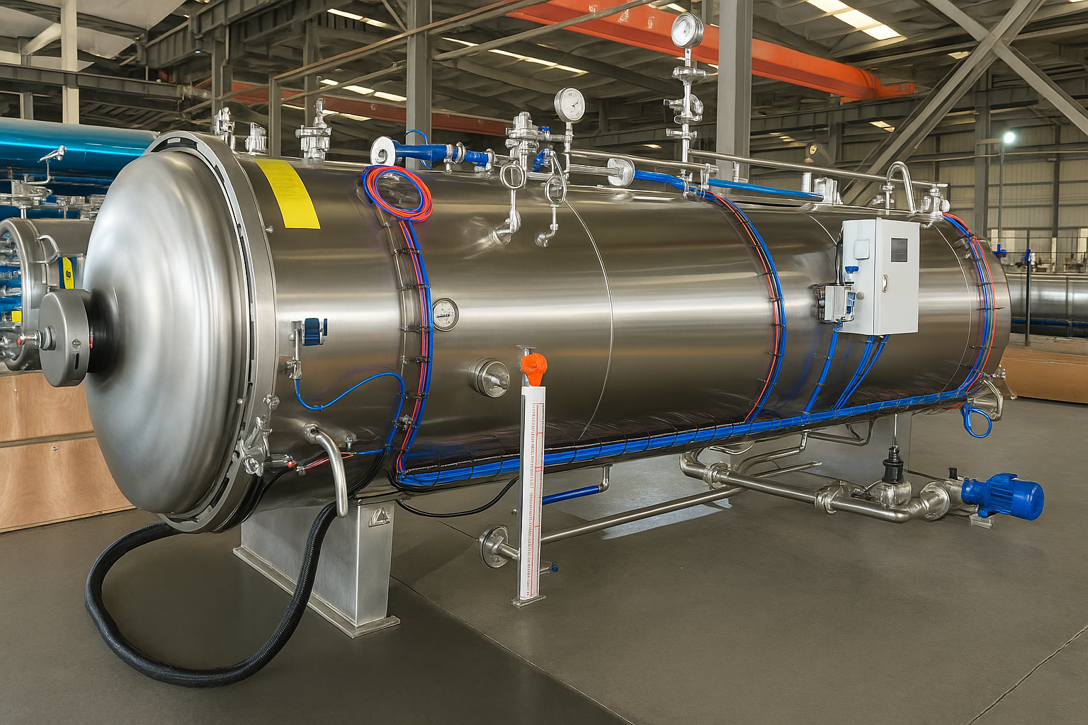 Tinplate Can Retort Autoclave