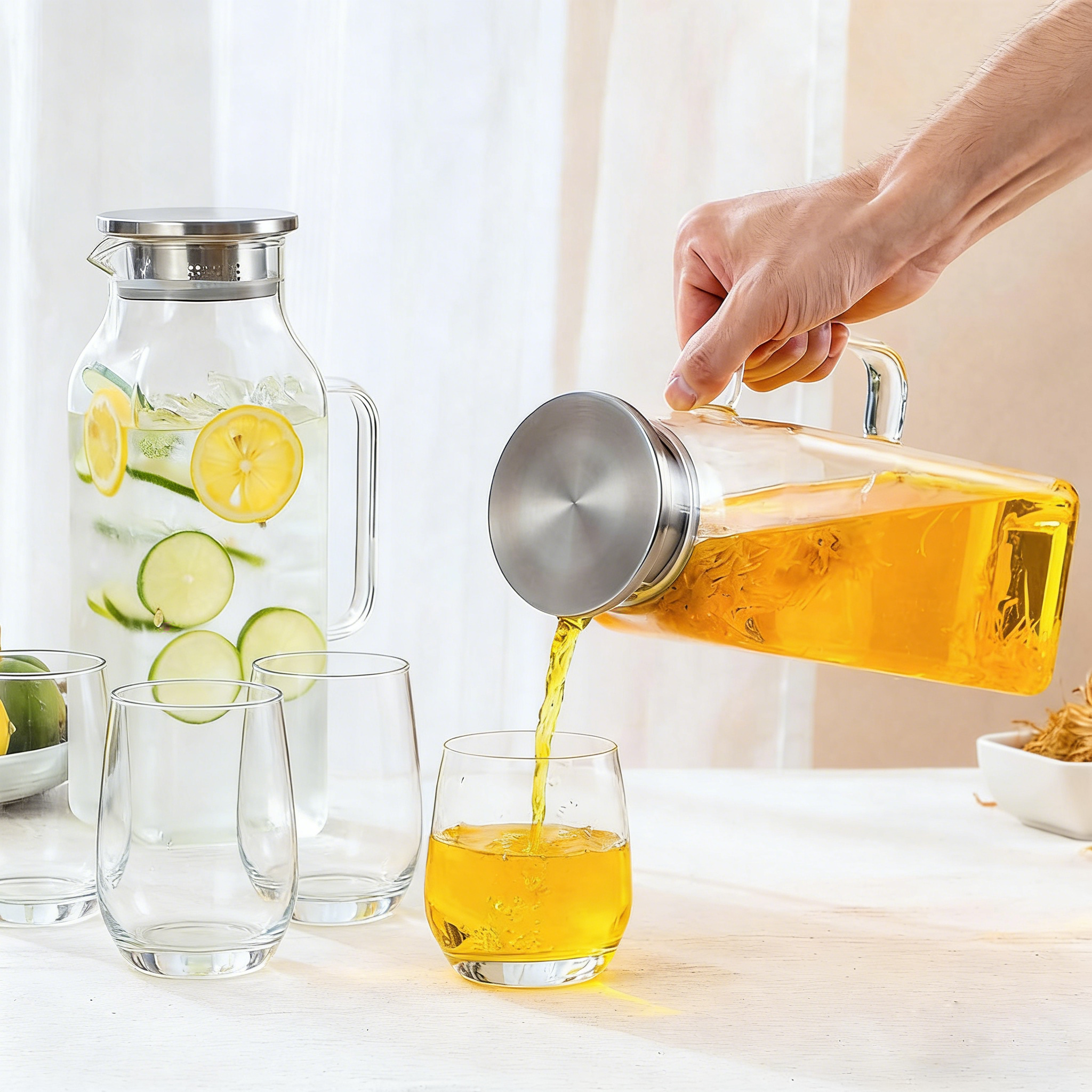 Square Shape Pitcher