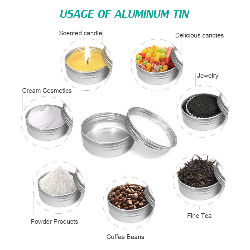 Aluminum Can Container with Screw Cap