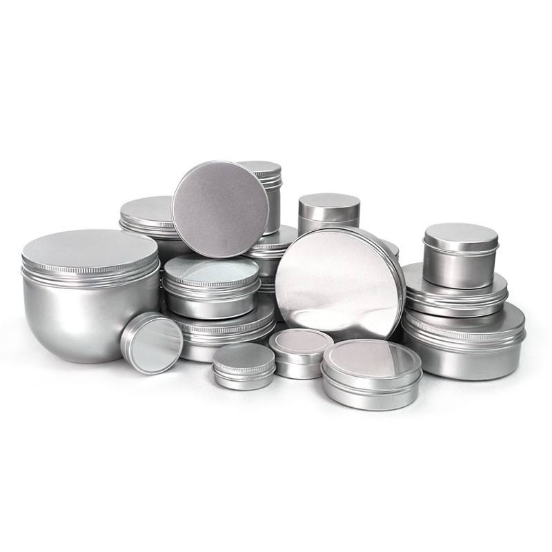 Aluminum Can Container with Screw Cap