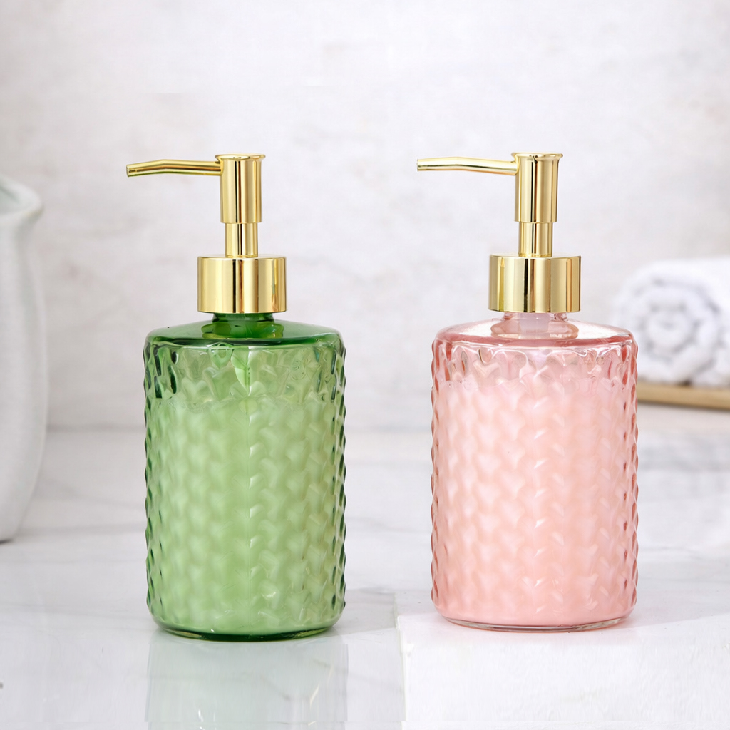  Glass Soap Dispenser Bottle