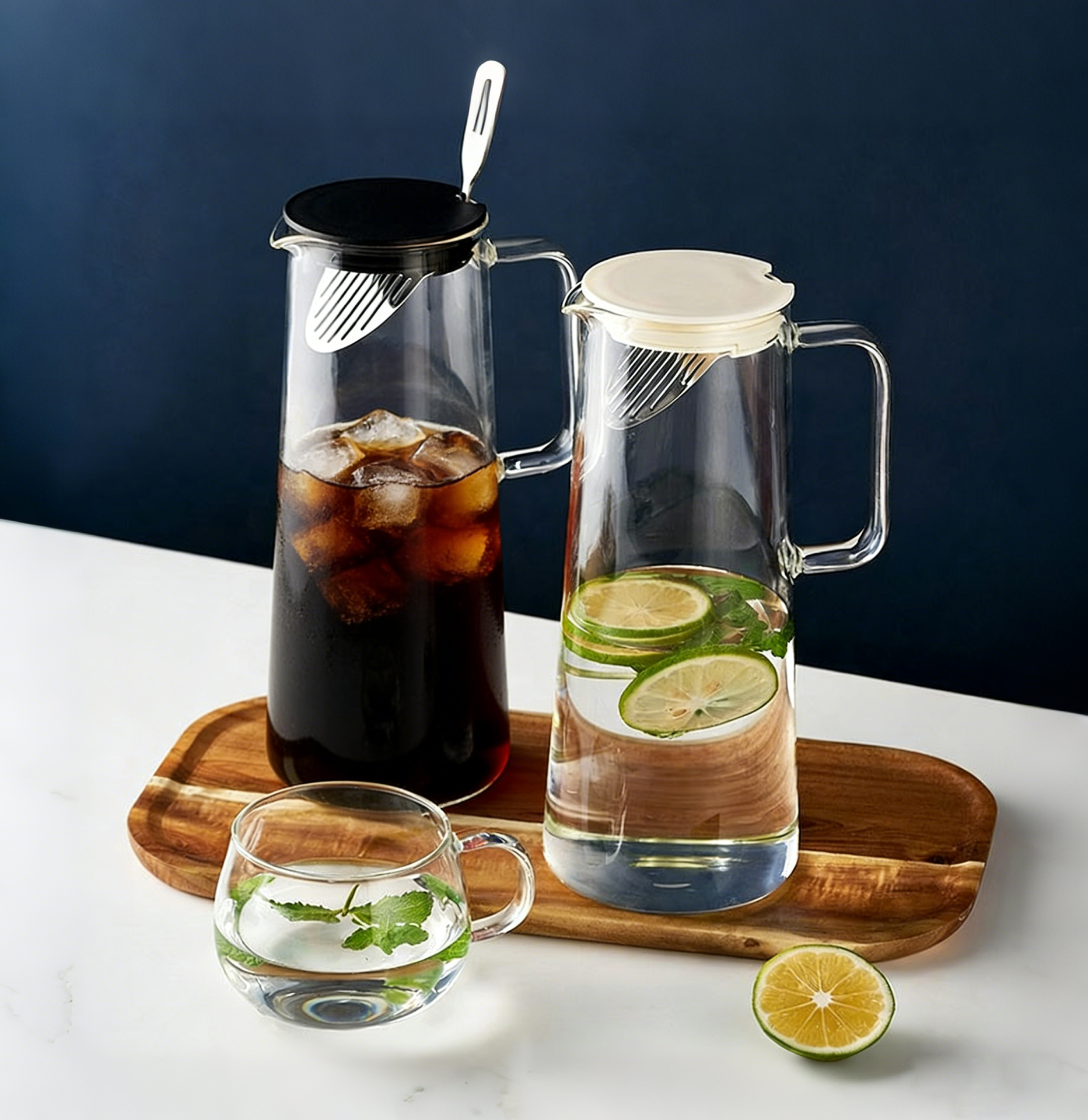 Cylindrical Shape Pitcher