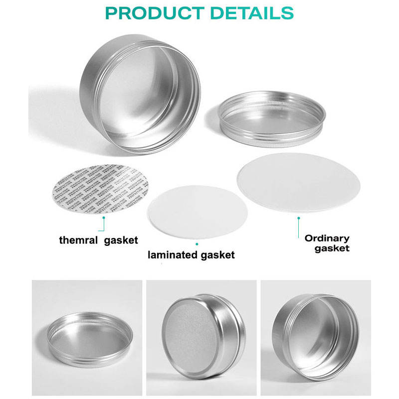 Aluminum Can Container with Screw Cap