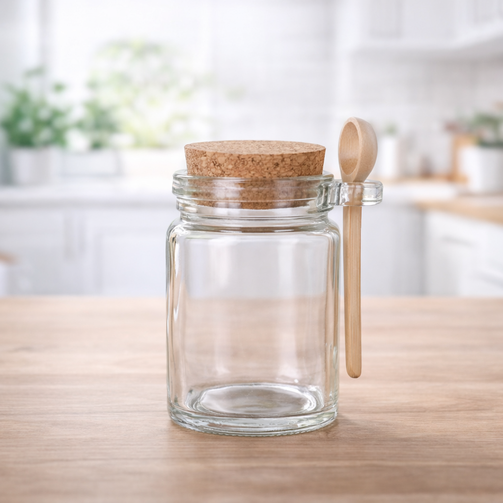 Seasoning Jar with A Spoon
