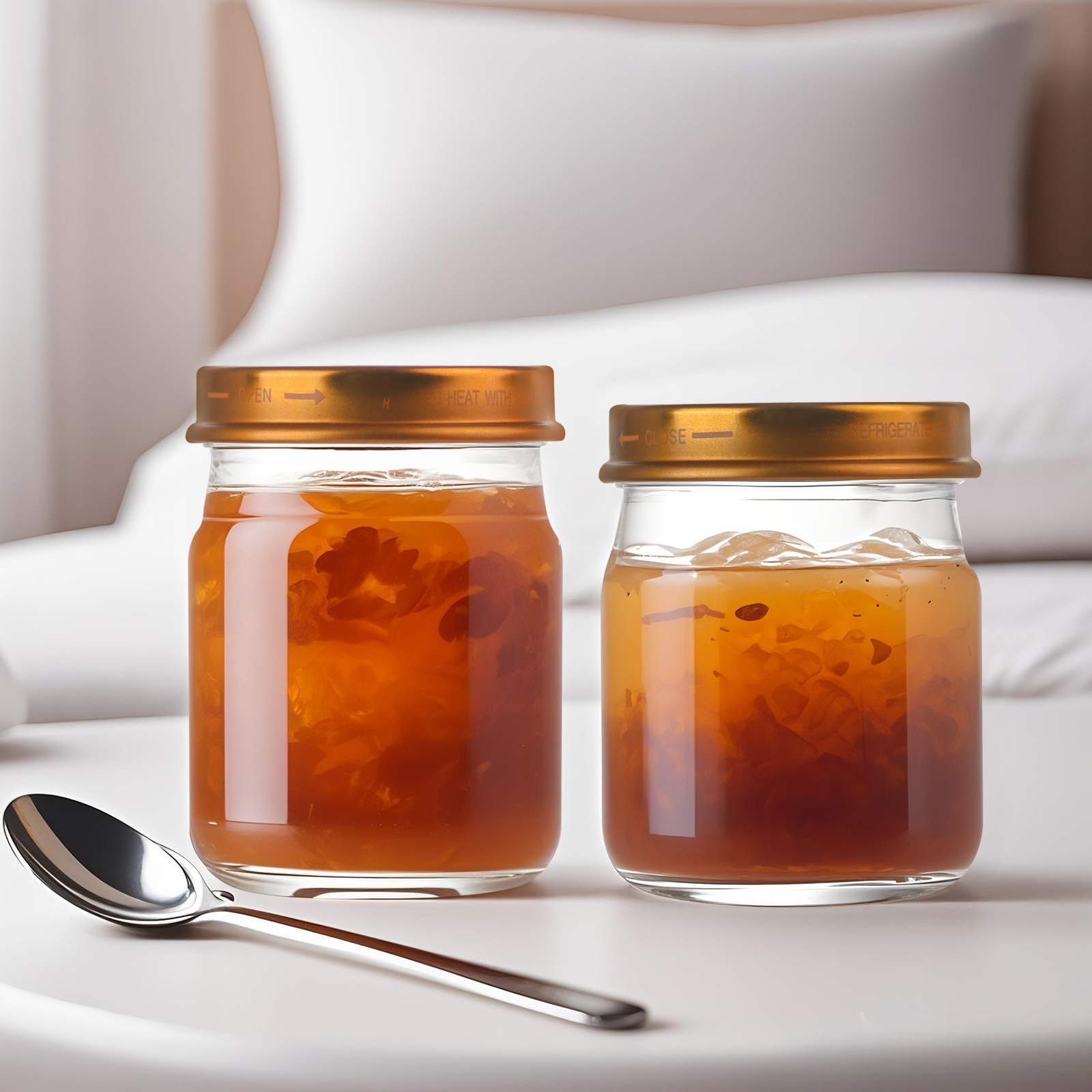 Bird’s Nest Glass Jar