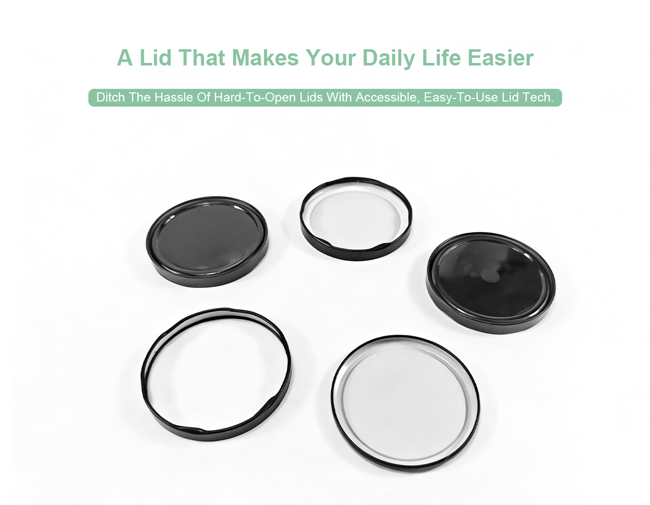 Easy-Open Twist-Off Metal Lid