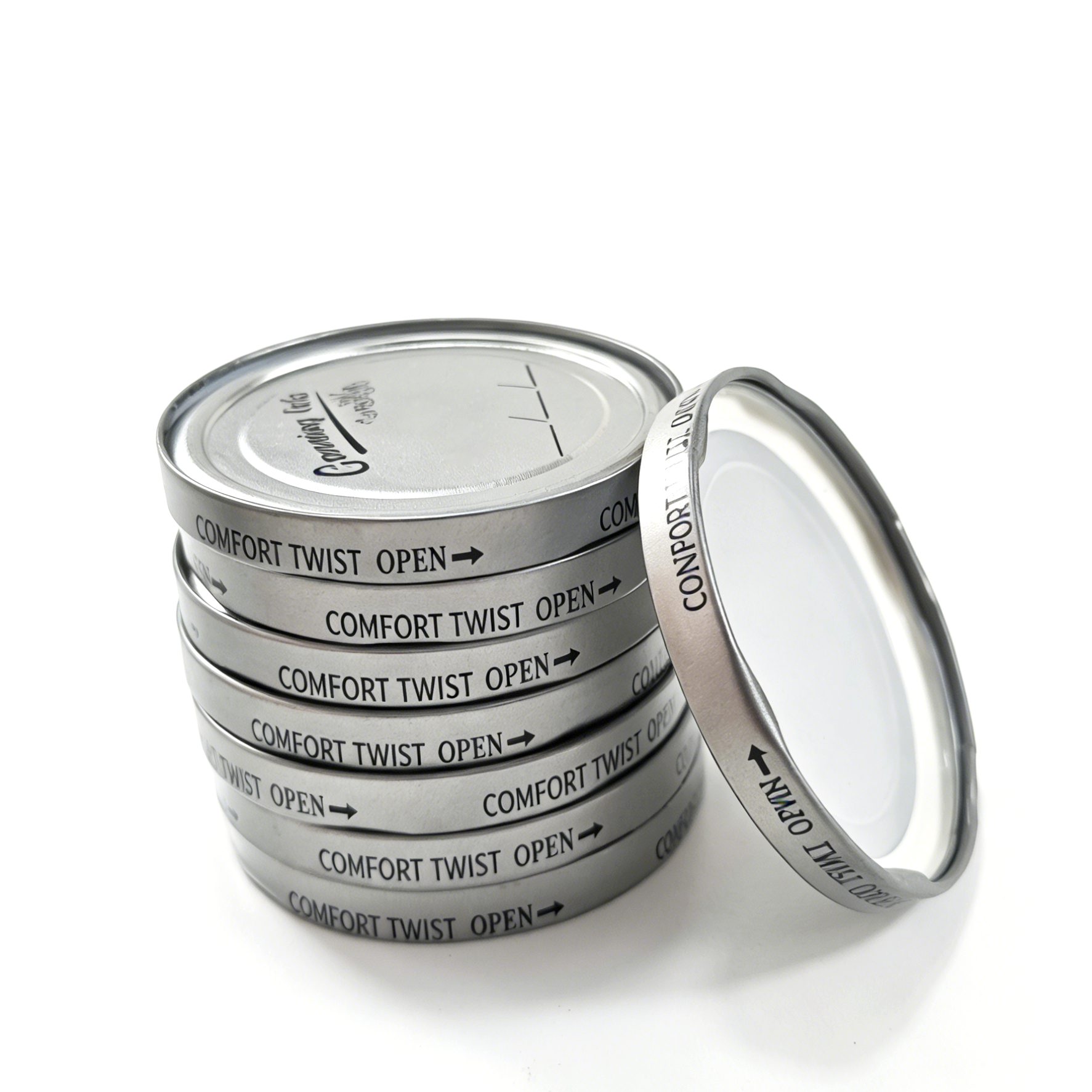 Easy-Open Twist-Off Metal Lid