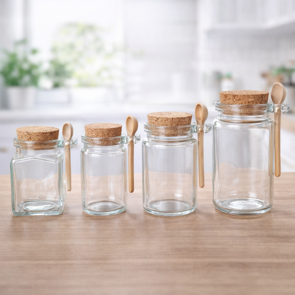 Seasoning Jar with A Spoon